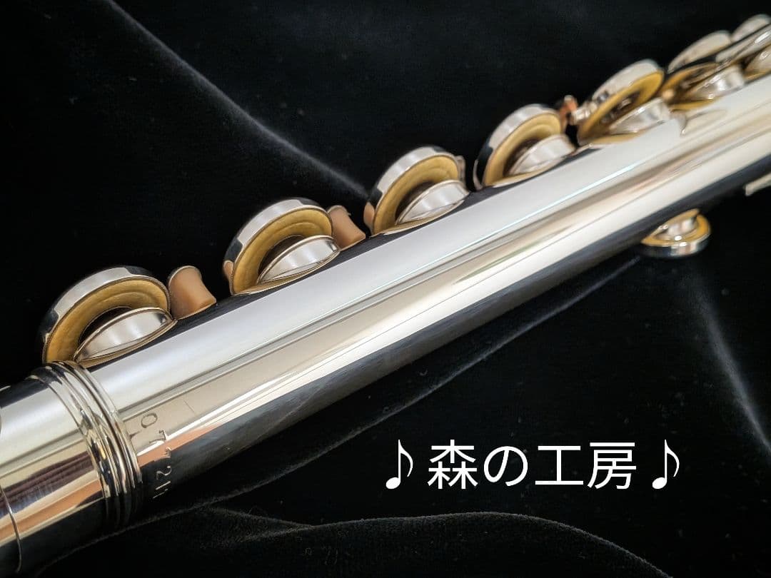 フルート専門店‼️部活応援‼️銀メッキ　ヤマハフルート YFL211S Eメカ