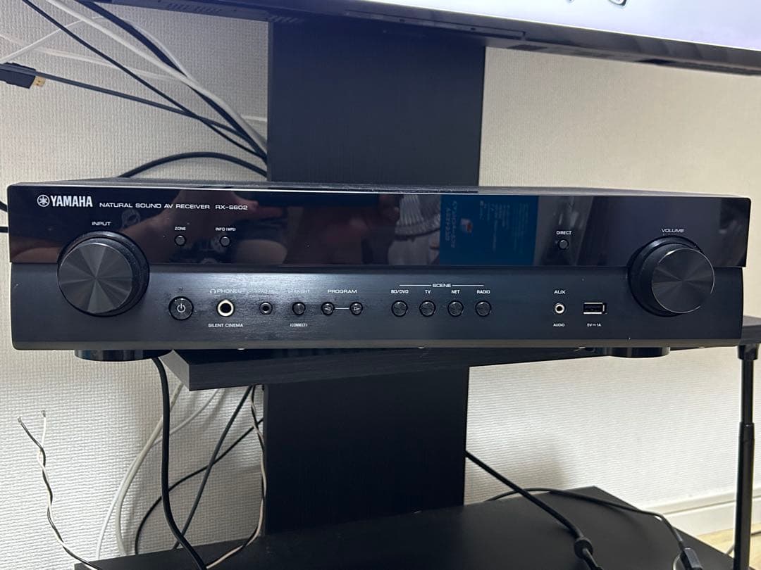 YAMAHA AVアンプRX-S602ブラック(動作確認済み)