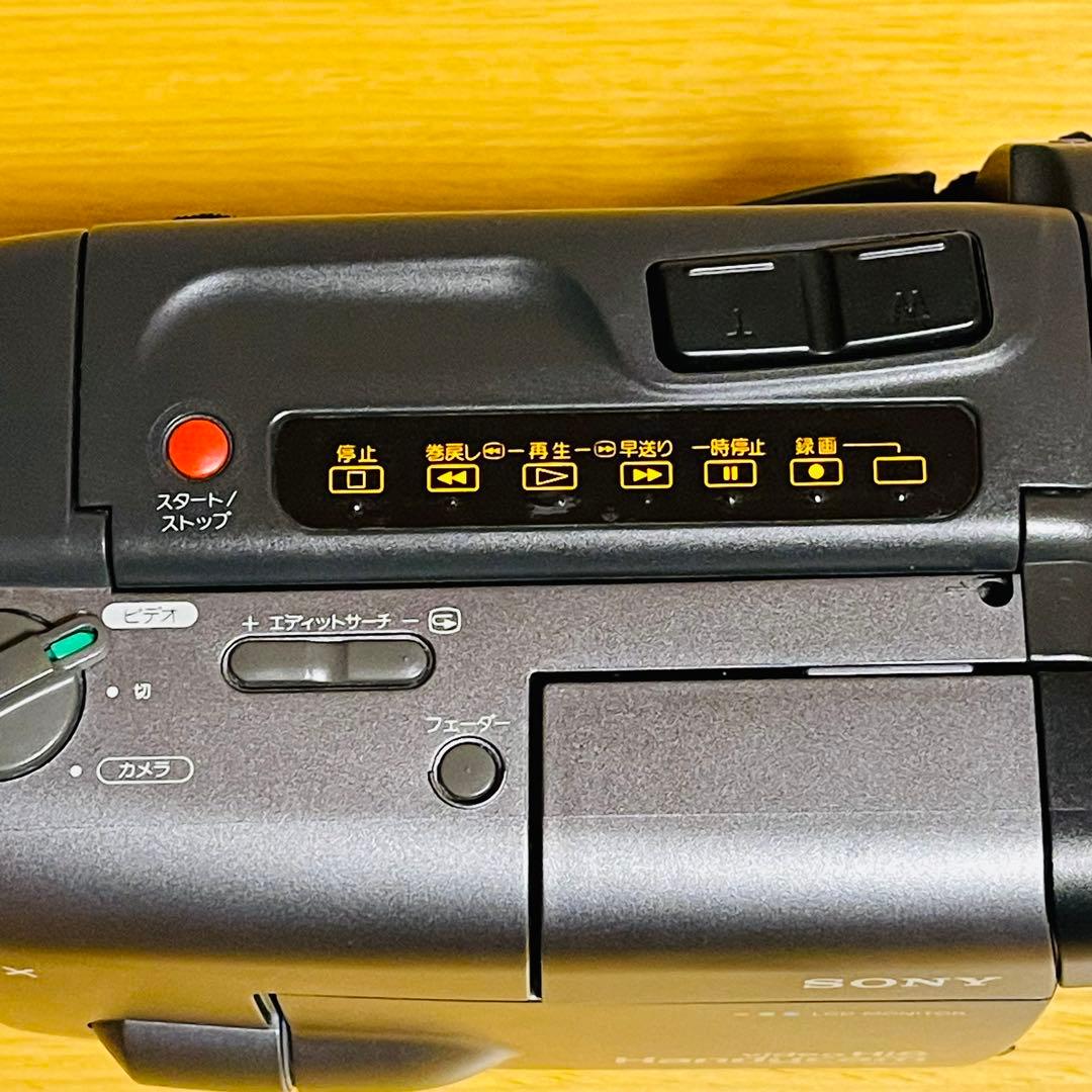 【録画・再生OK・希少】SONY CCD-TRV60 Hi8/8ミリビデオカメラ