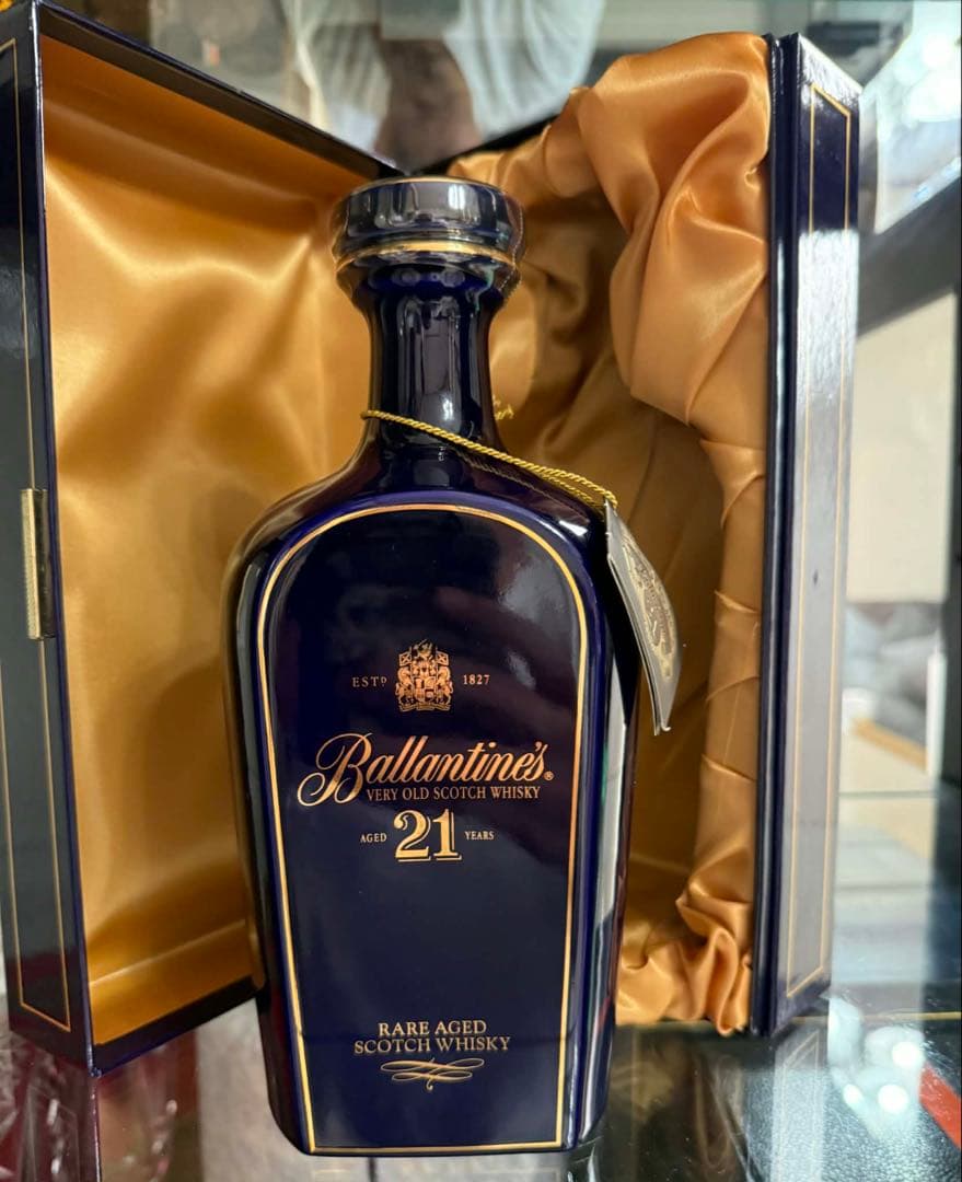 Ballantine's 21年 スコッチウイスキー 箱付き.
