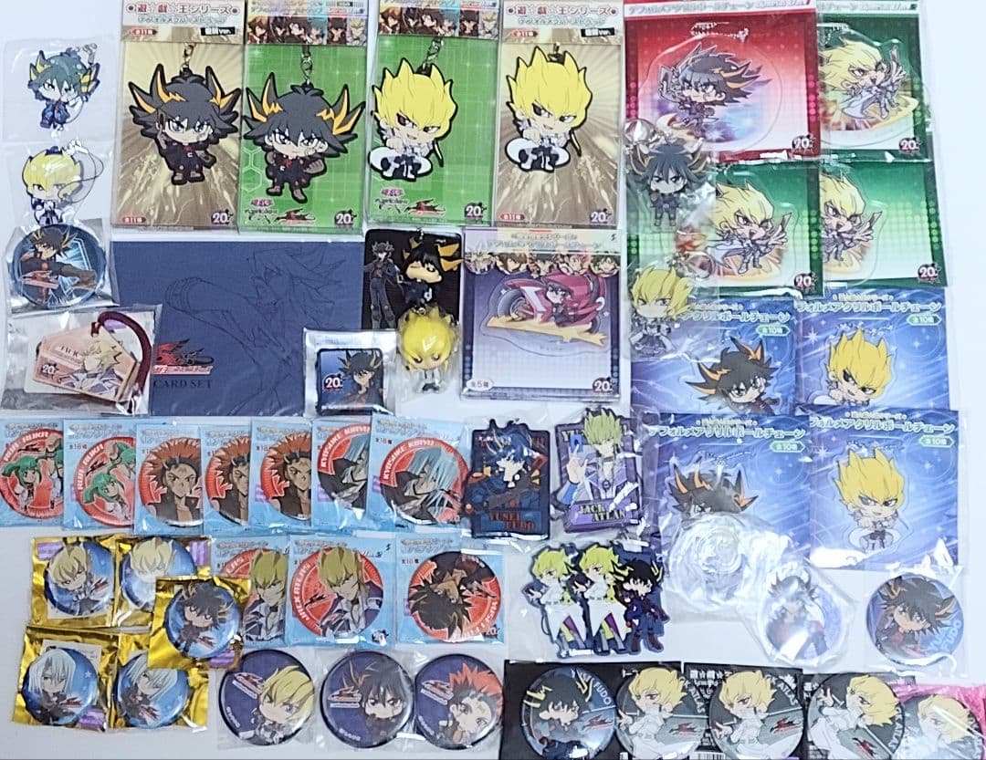 遊戯王　グッズセット　ファイブディーズ　5d's　缶バッジアソートなど