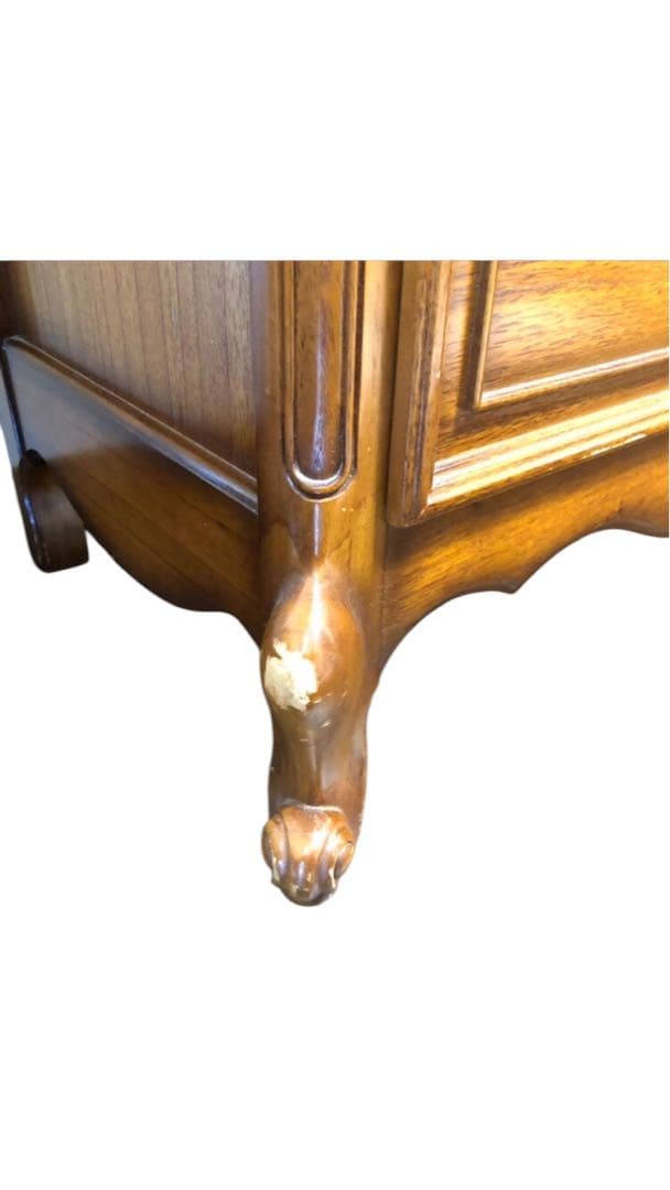 アンティーク　猫足　ロココスタイル　チェスト　キャビネット　ヴィンテージ