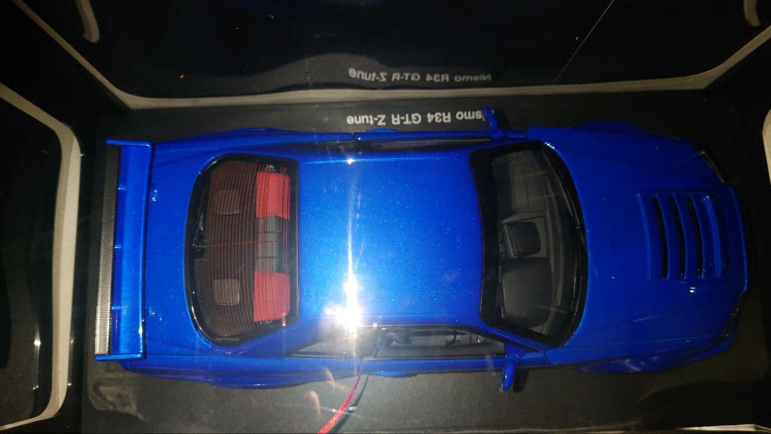 ミニカー 1/18 autoart NISSAN SKYLINE r34 GT-R