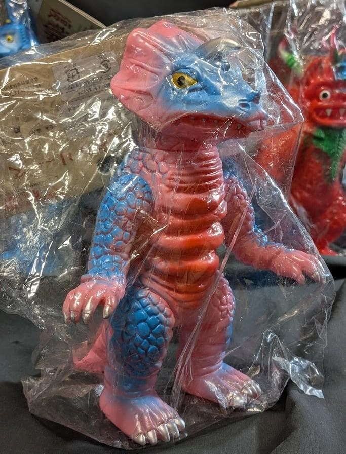 ウインダム＆ミクラス＆アギラ（ブルマァク復刻）未開封ソフビフィギュア３体セット