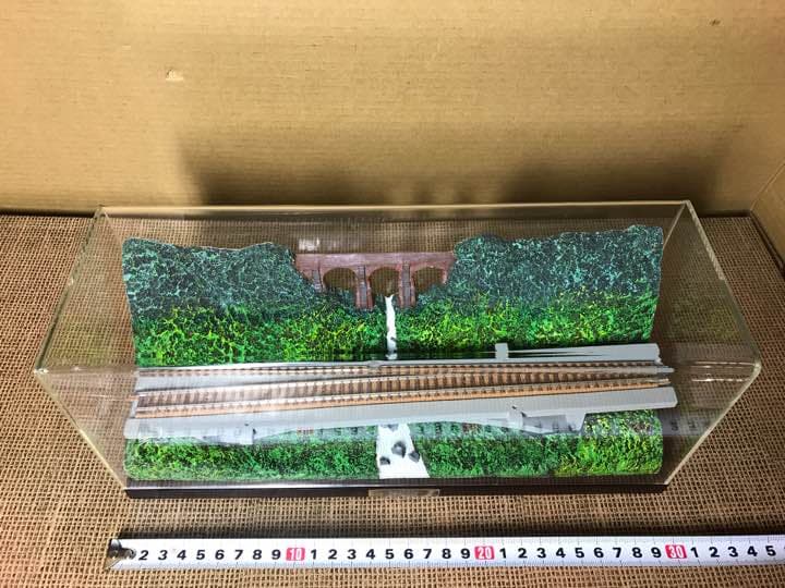 トミックス Nゲージ 1/150 碓氷峠 めがね橋付近ジオラマアクリルケース付