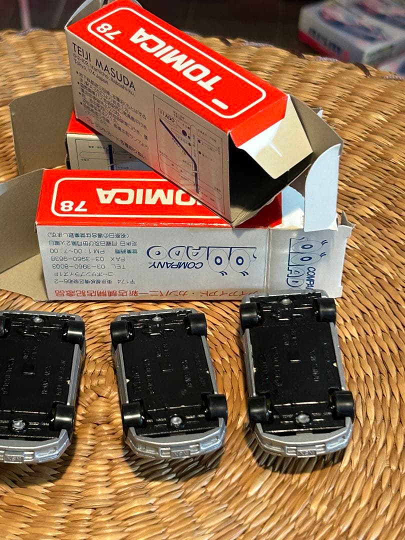 トミカ　HONDA NSX アイアイアド特注　日本製　3台セット