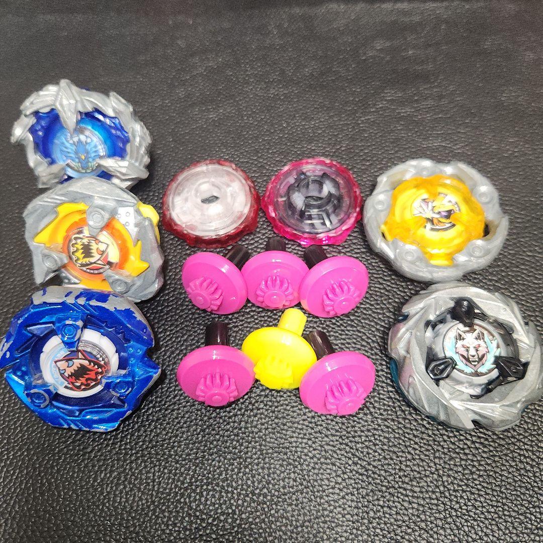 ベイブレードX　まとめ売り　ウィザードロッド　シルバーウルフ　エレベートビット