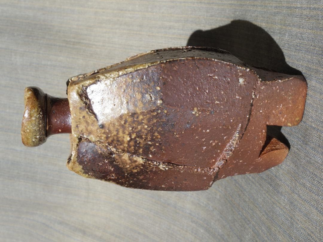 隠崎隆一【師：人間国宝　伊勢崎淳】★備前徳利