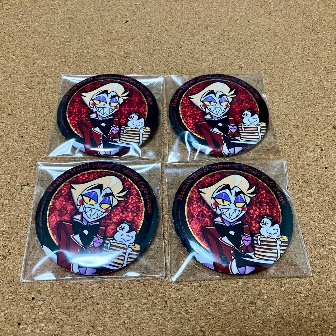 ハズビンホテルへようこそ ルシファー 缶バッジ セット