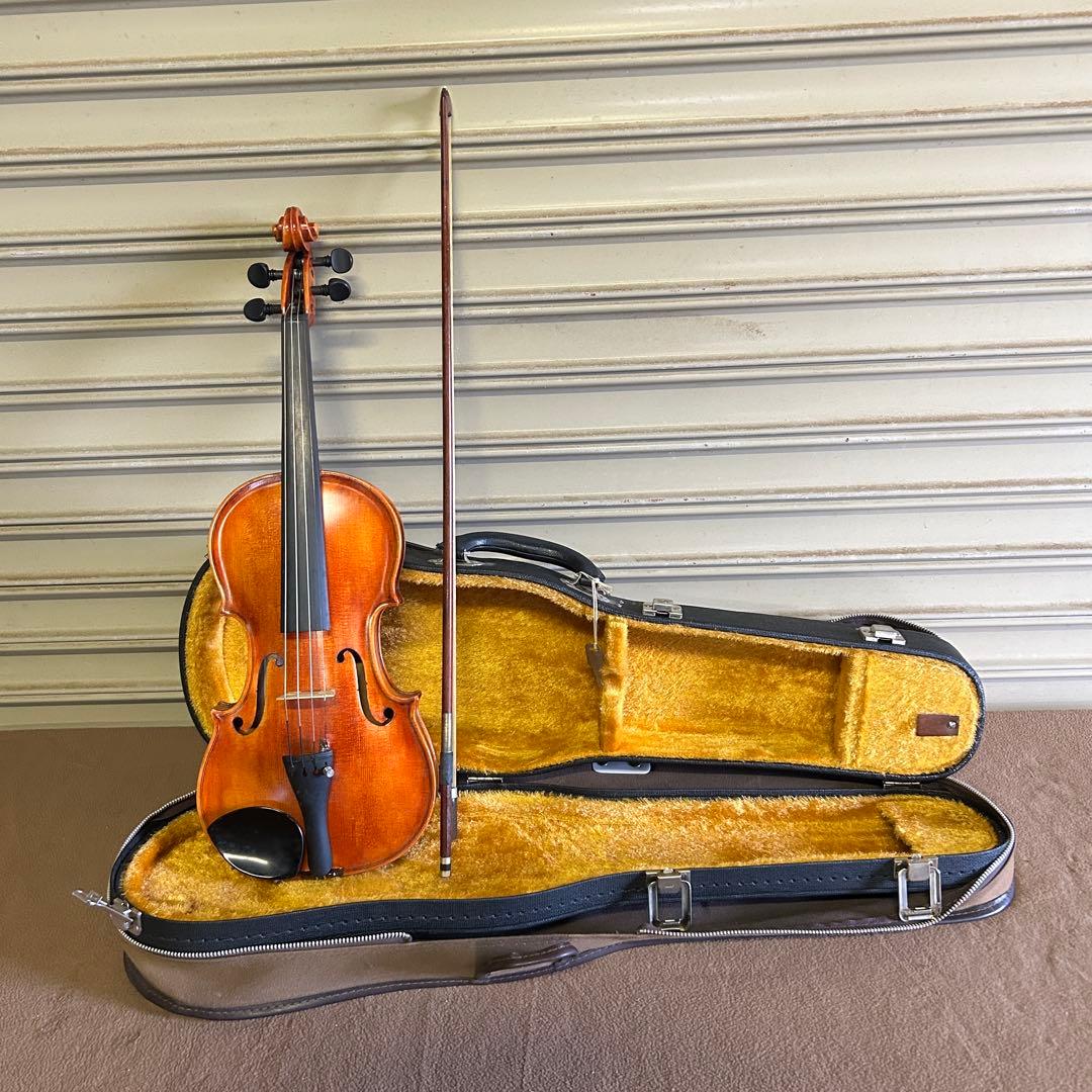 CK37★バイオリン★ 音響機器 バイオリン 弦楽器 弓あり ケースあり