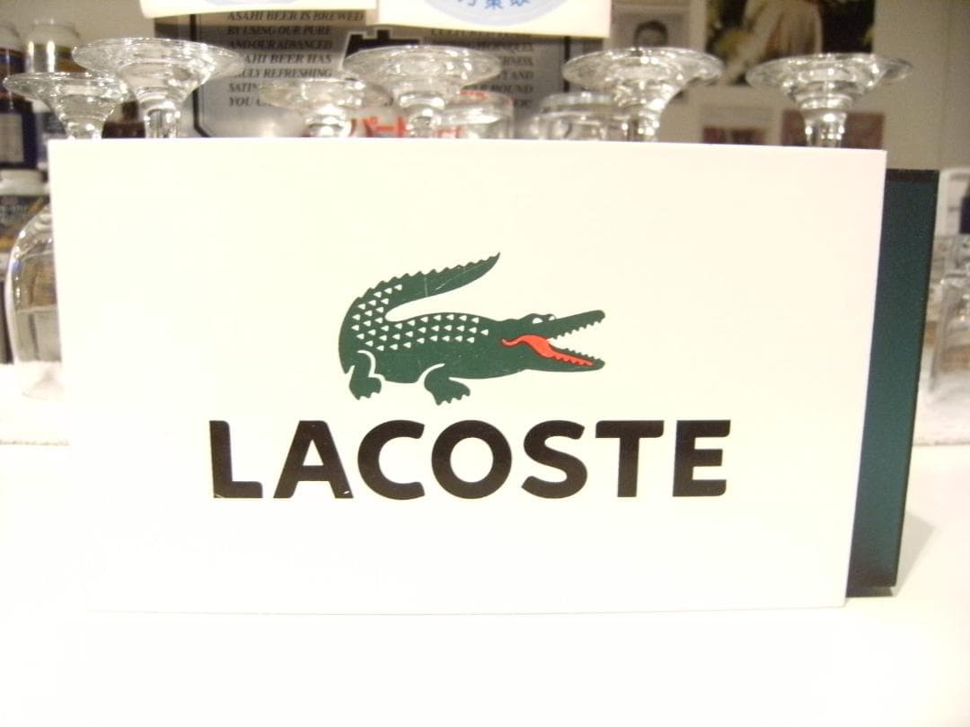 店頭用 デイスプレイ 展示品 ノベルティ LACOSTE ラコステ 看板 飾り物
