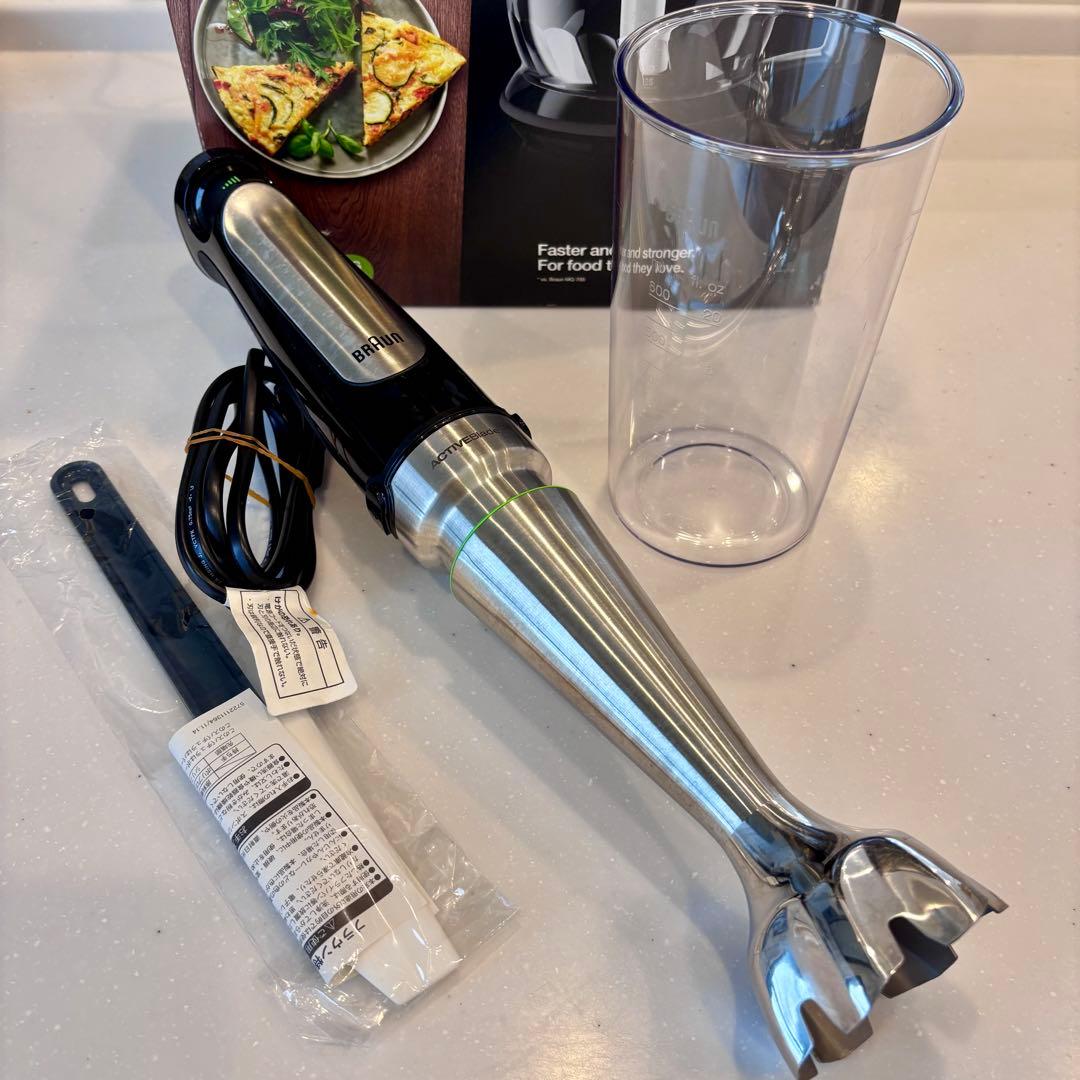 ブラウン マルチクイック 7 ハンドブレンダー MQ 7080XG