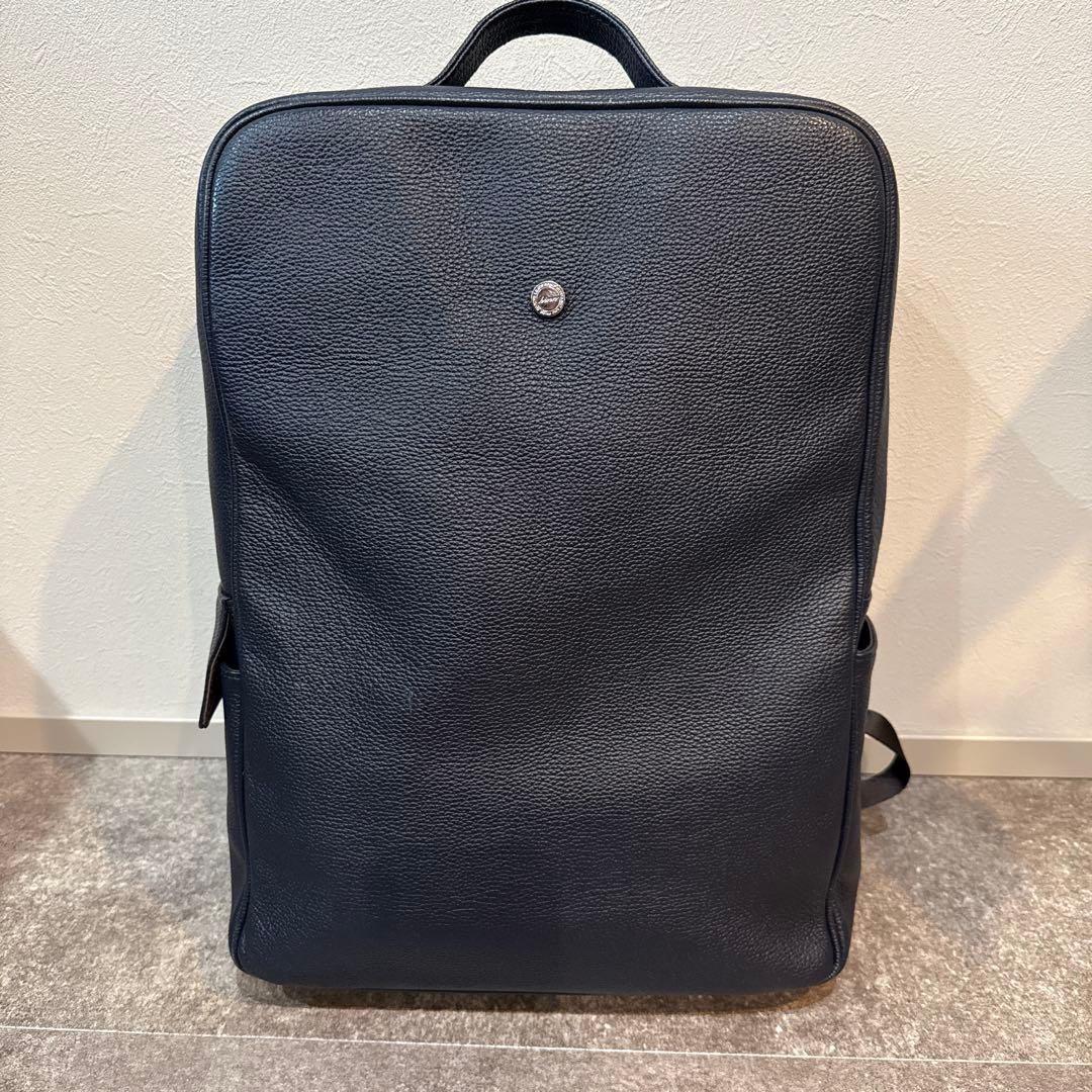 hinn 本革　ビジネスリュック