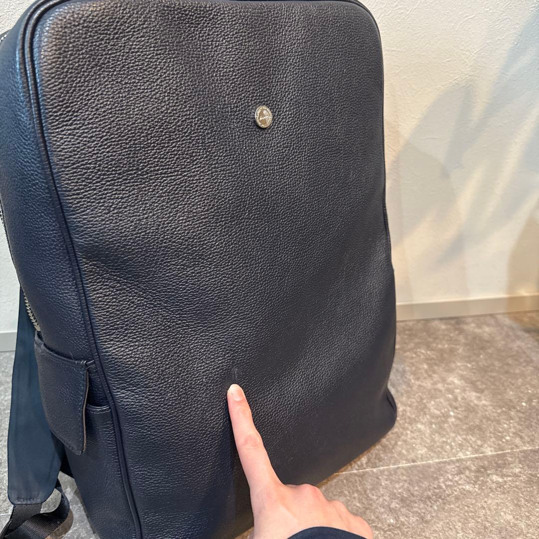 hinn 本革　ビジネスリュック