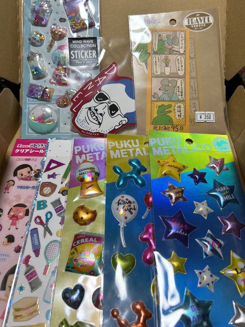 [最終値下げ]クーリア・マインドウェイブ等シールまとめ売りセット 88点