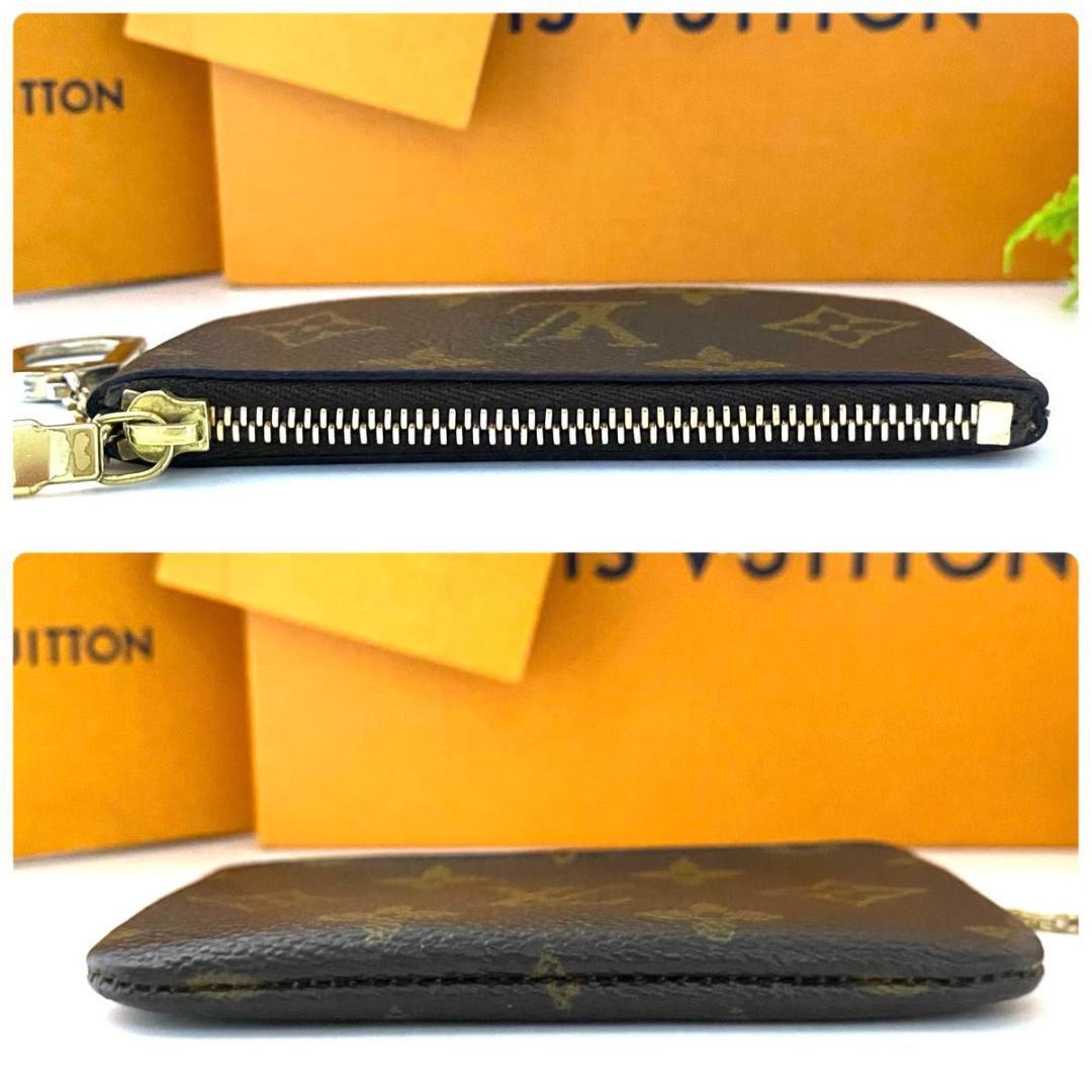 ルイ ヴィトン◎ポシェット クレ モノグラム ケース キーホルダー 小銭入