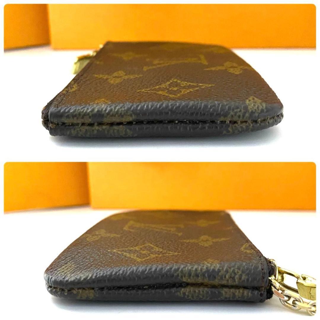 ルイ ヴィトン◎ポシェット クレ モノグラム ケース キーホルダー 小銭入