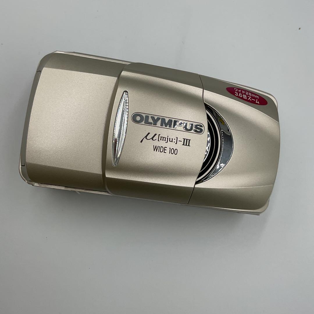 A2683 OLYMPUS mju: III WIDE 100 コンパクトカメラ