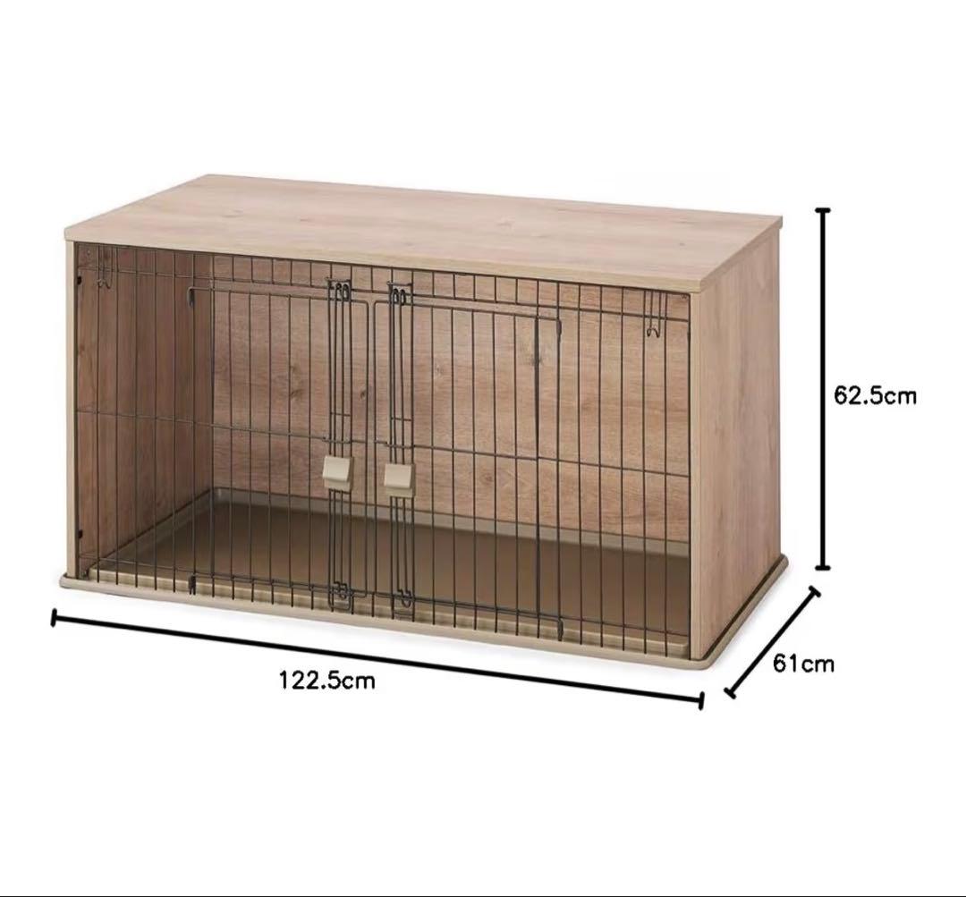 アイリスオーヤマ 犬ケージ ナチュラルファニチャー ナチュラル