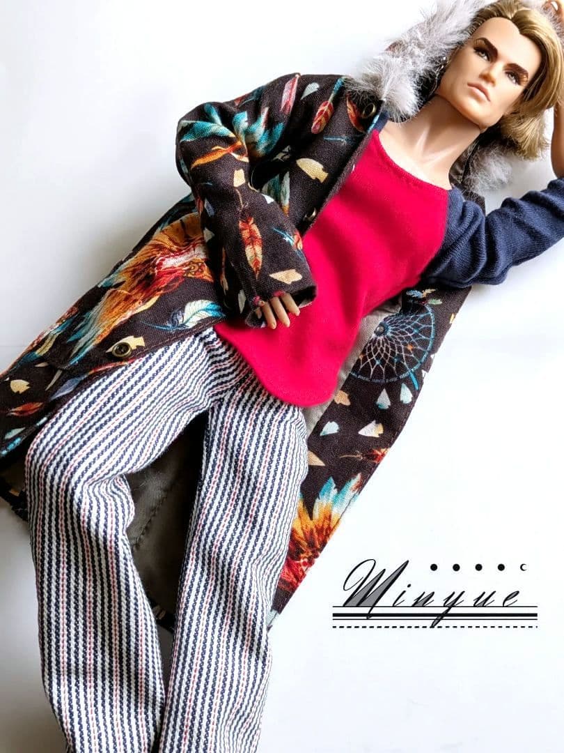 インテグリティトイズ オム インディアン柄コートコーデセット