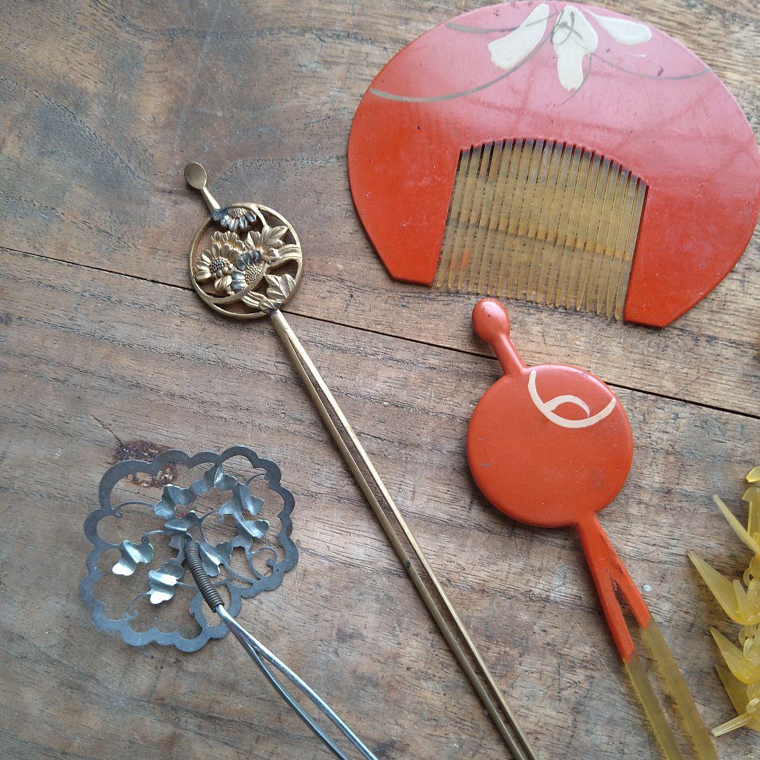 日本髪 櫛 かんざし