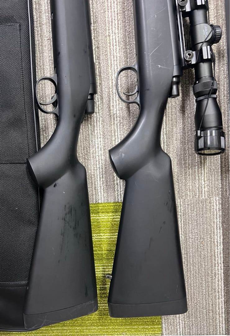 マルイ　スナイパー　２本組　スコープ付　VSR-10+VSR-10G サバゲー