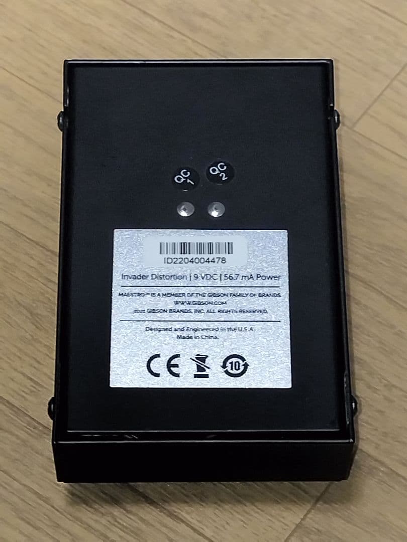Maestro INVADER DISTORTION ディストーション