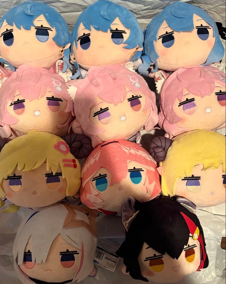 ホロライブ 寝そべり ねそべり ぬいぐるみ まとめ売り