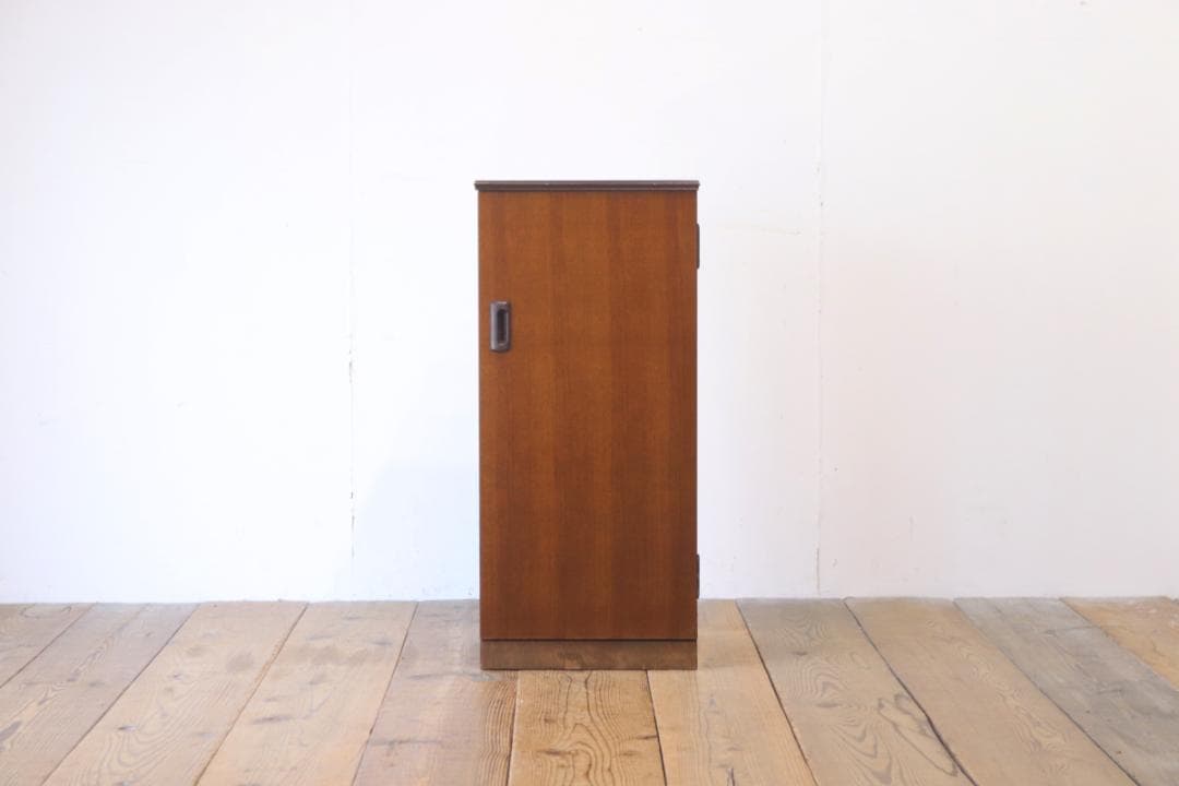 ヴィンテージ レコードラック キャビネット ケース 収納 木製 メラミン化粧板