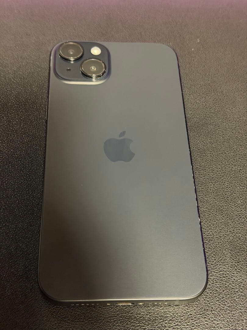 Apple iPhone15 plus 128gb black 黒