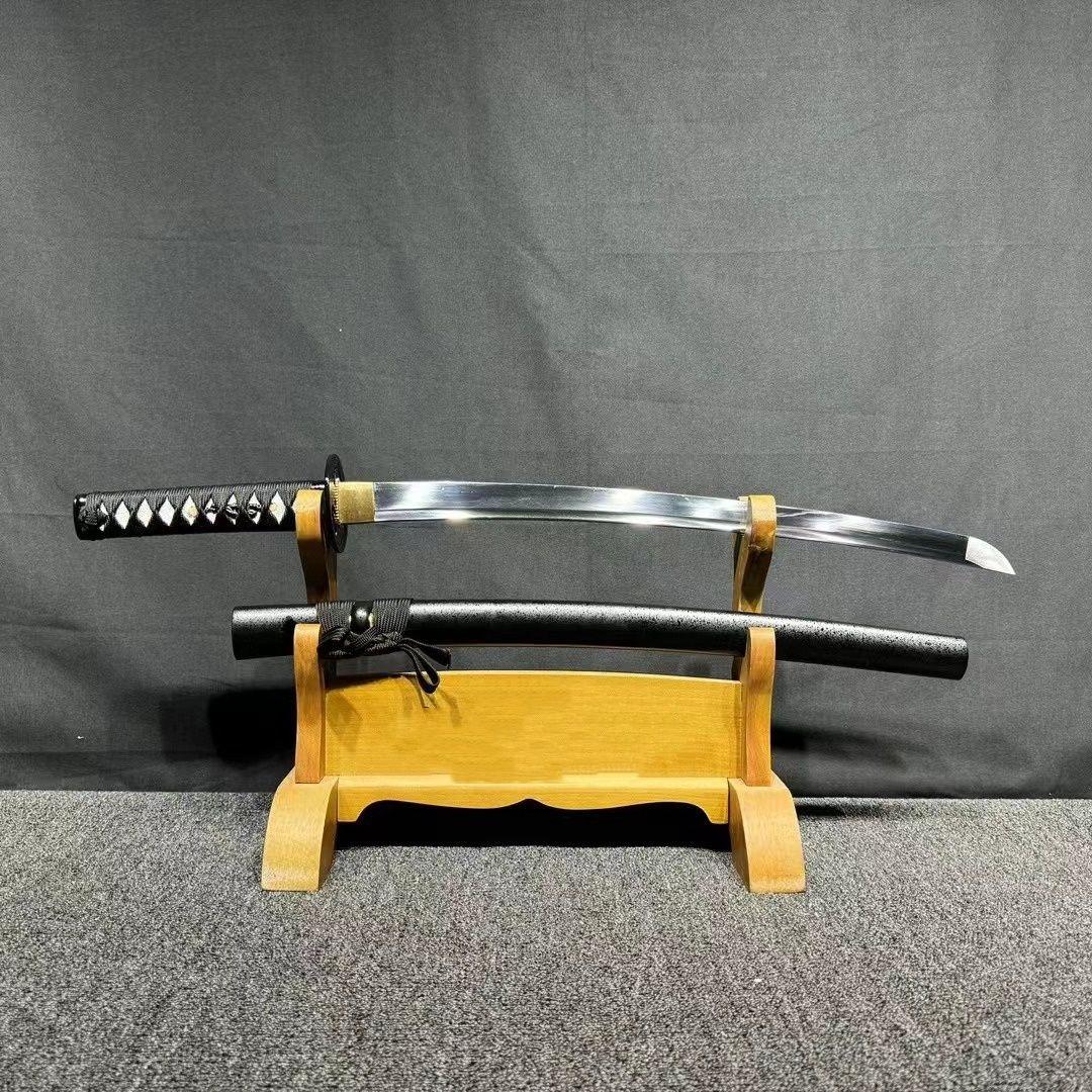 1039-武具 刀装具 日本刀　模造刀 居合刀 武士道 武蔵 鑑賞用 手鍛造打