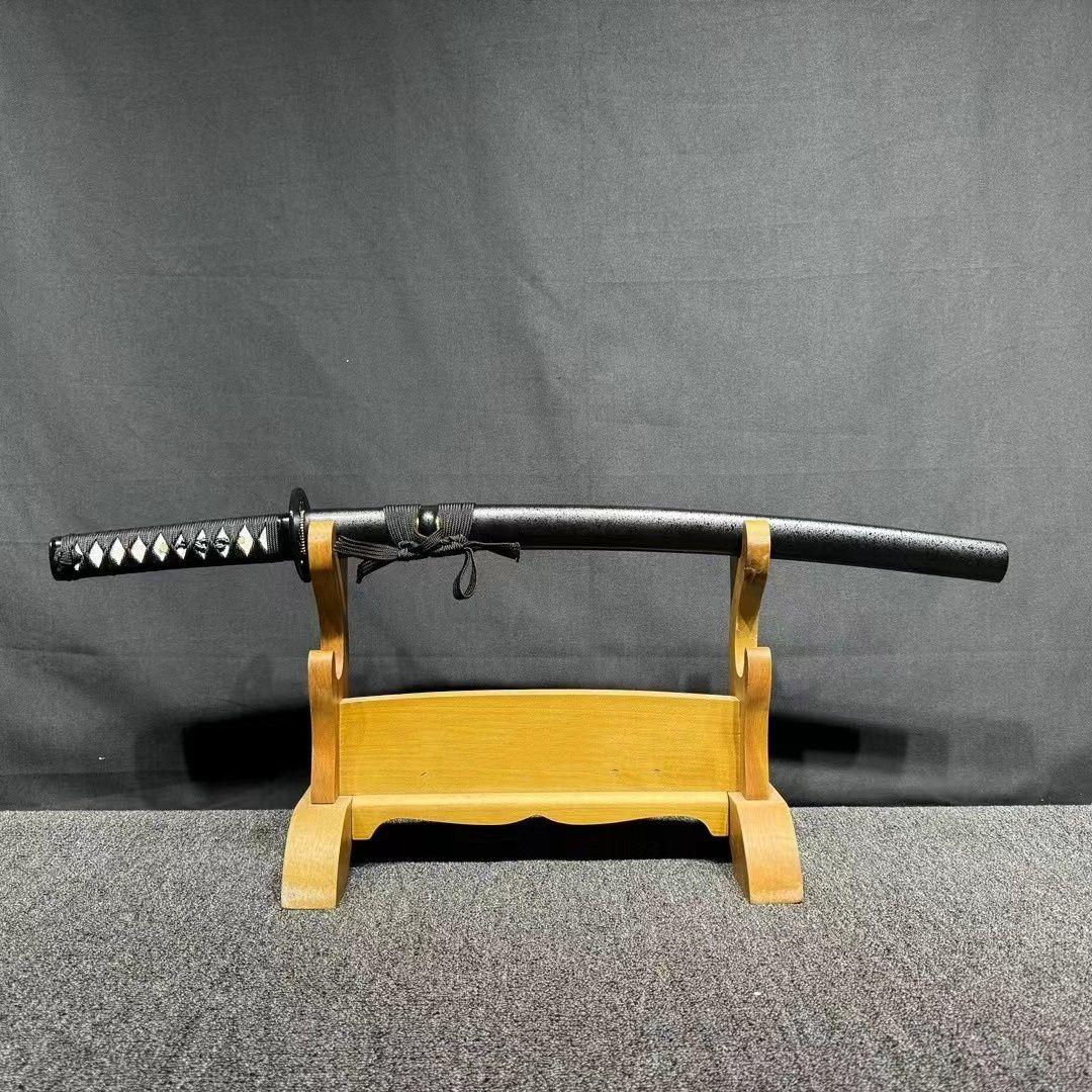 1039-武具 刀装具 日本刀　模造刀 居合刀 武士道 武蔵 鑑賞用 手鍛造打