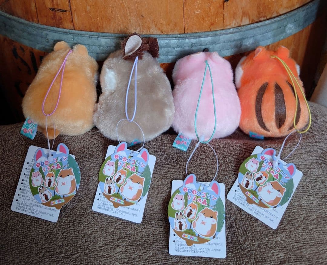 ころはむコロン リスの森 VMCコンプリート ハムスター リス マスコット