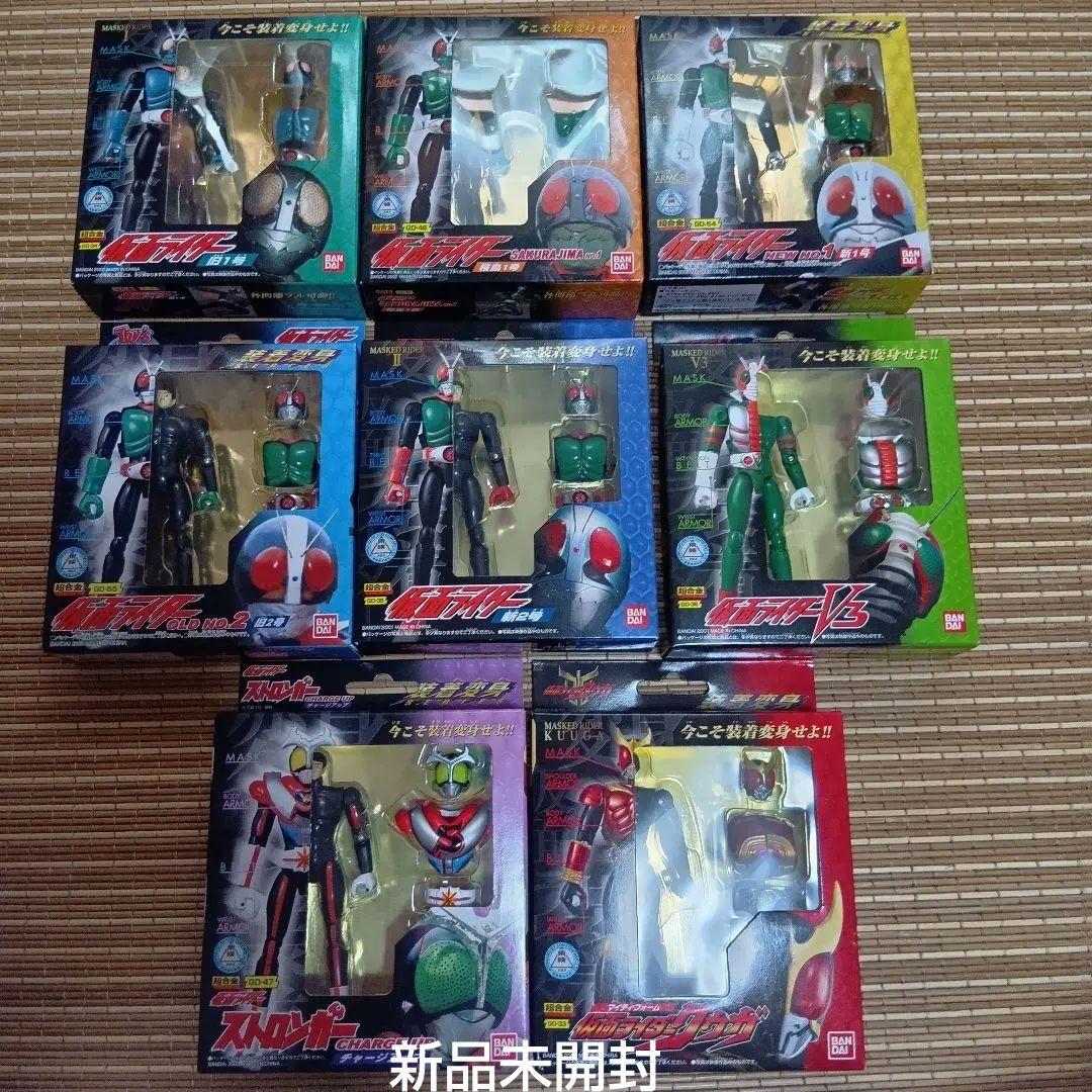 【新品未開封】装着変身　仮面ライダー　8種セット