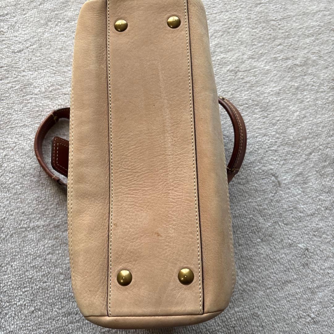 COACH パッチワークレザー ハンドバッグ保存袋付き　ヴィンテージ