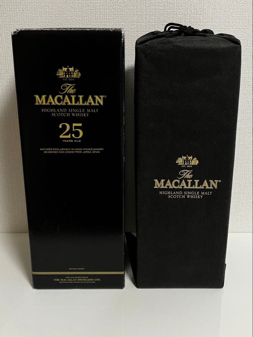2019年 アメリカ版 ザマッカラン25年 未開封 ウィスキー 750ml