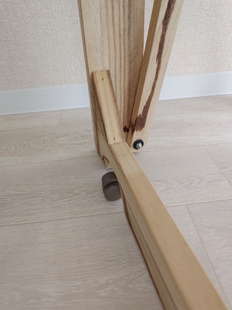 【※変更可能性あり/snoopy】 桐らくね 木製折りたたみベッド