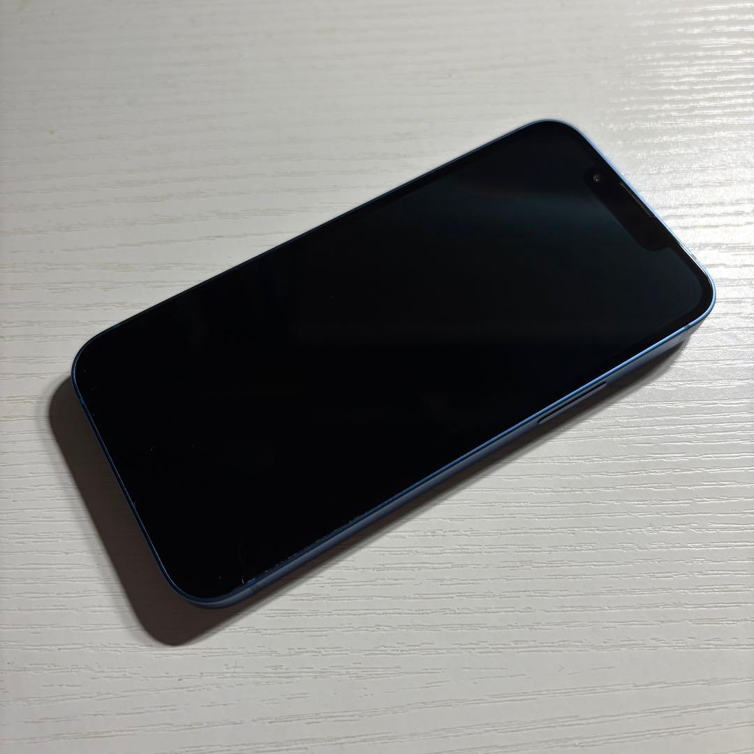 iPhone13 128GB SIMフリー ブルー 極美品