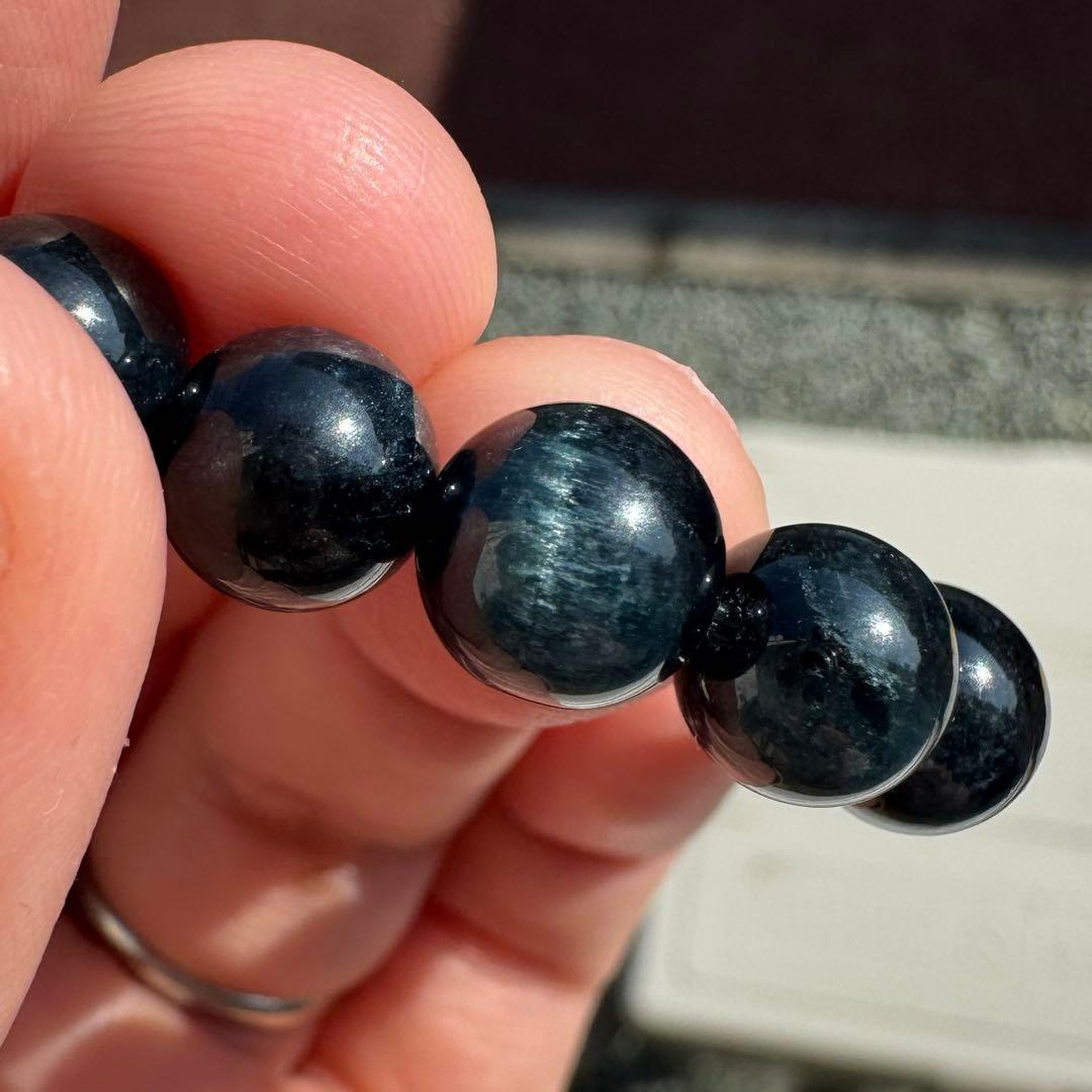 インディゴライトトルマリン　ブレスレット（9mm）