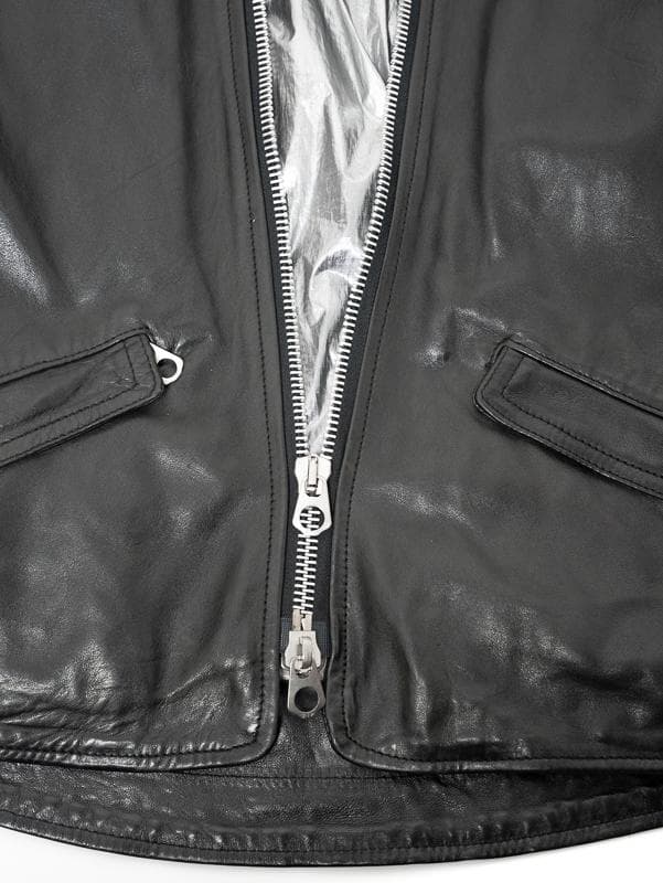 GIORGIO BRATO ジョルジオ ブラート ライダースジャケット ブラック