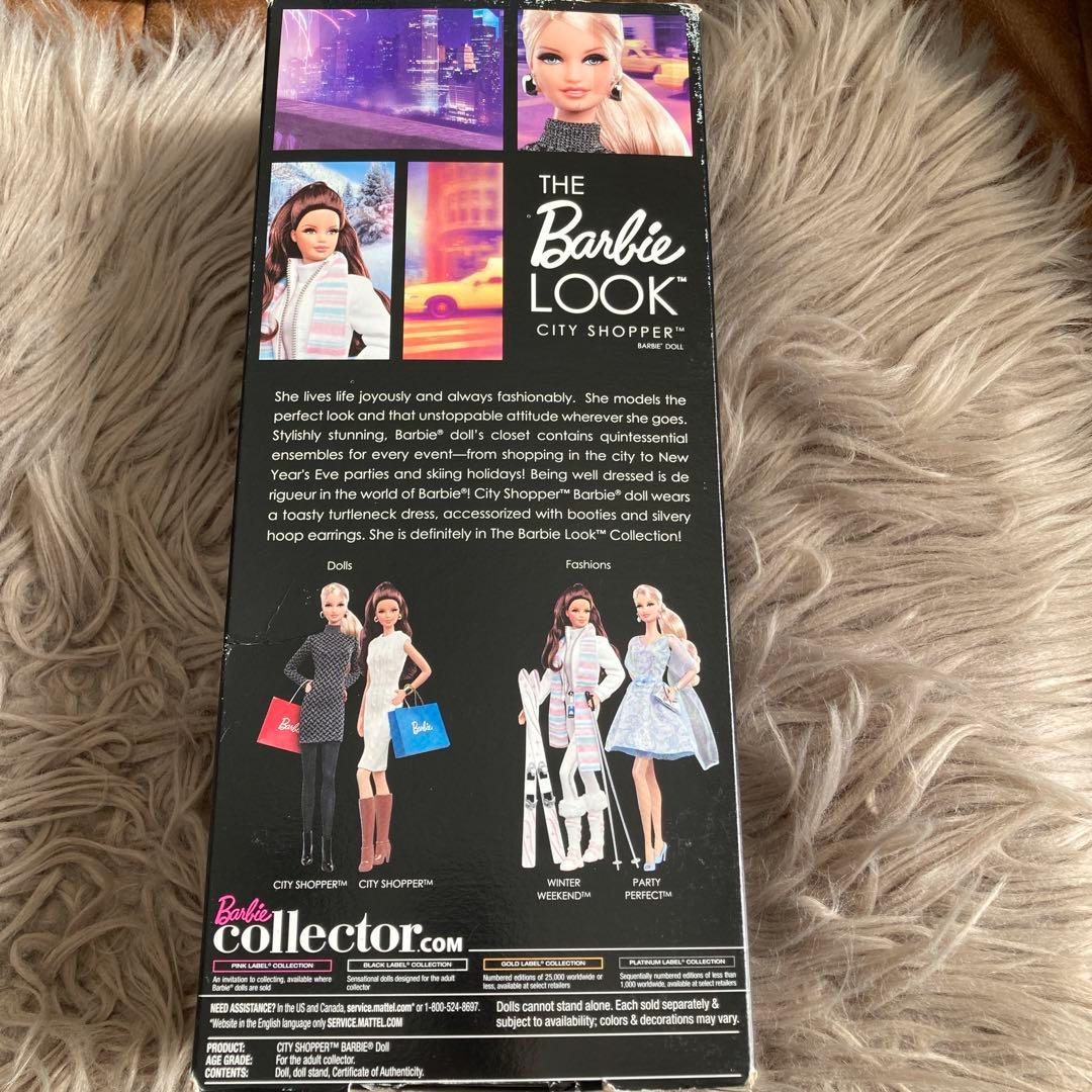 バービー人形 BLACK LABEL CITY SHOPPER