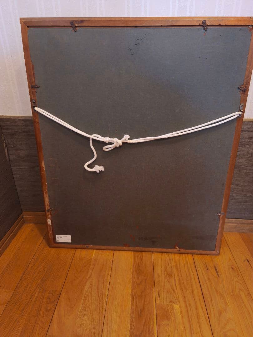 【油彩】鶴岡義雄　少女　F6