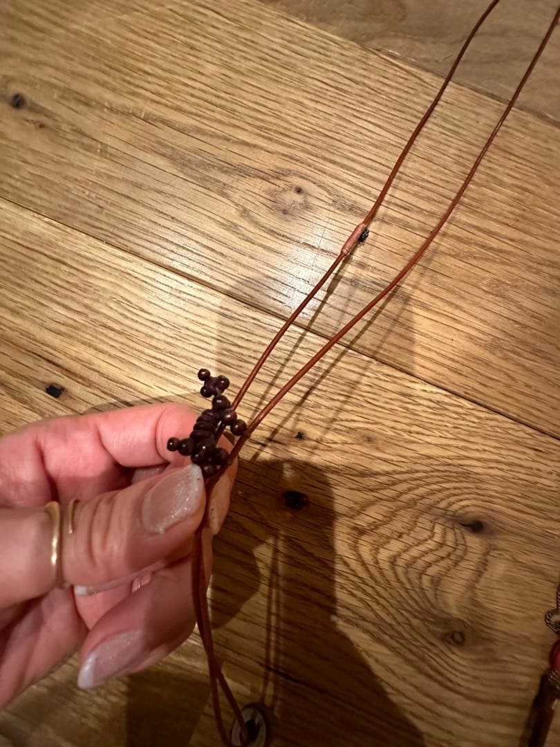 アンリークイールネックレス お家 いぬ