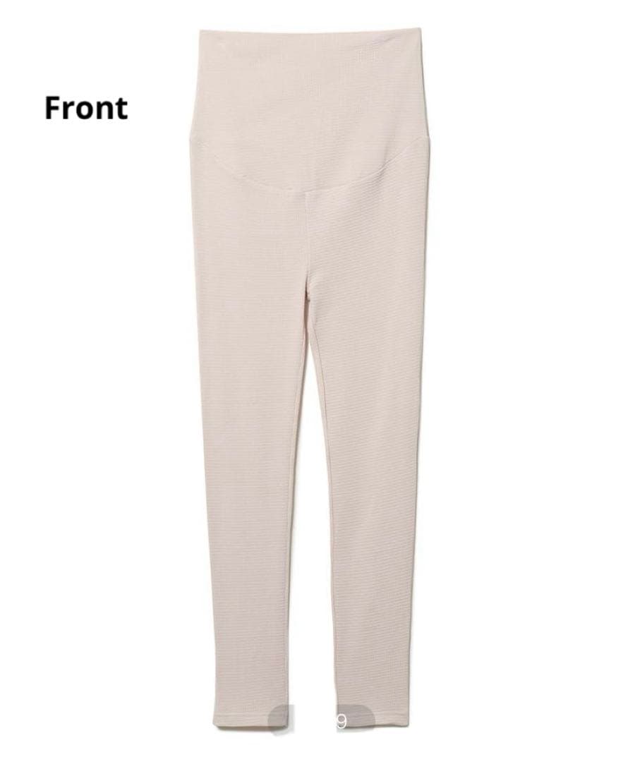 ジェラートピケ　マタニティテレコシャツドレス＆テレコレギンス　マタニティー　妊婦