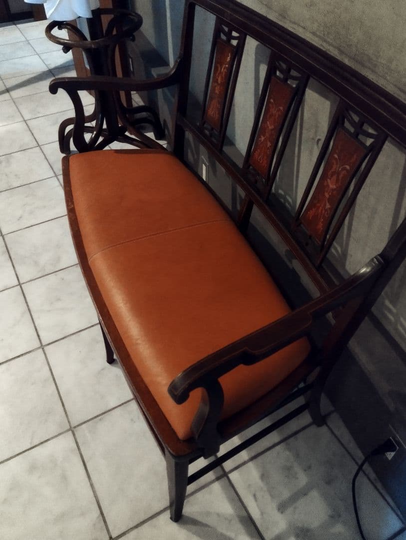 【発送11月末〜】アンティーク/長椅子/家具*現物引取可な方値引有