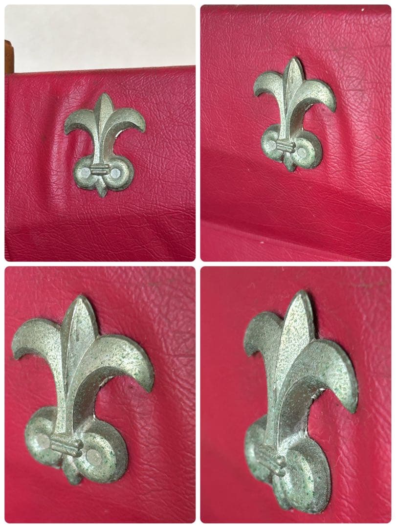 当時物　昭和レトロ　オールドカリモク マガジンラック ヴィンテージ　 本棚　書架