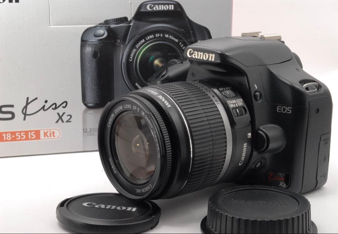✨元箱付き✨Canon kiss X2 すぐ使える 運動会や七五三にも 美品