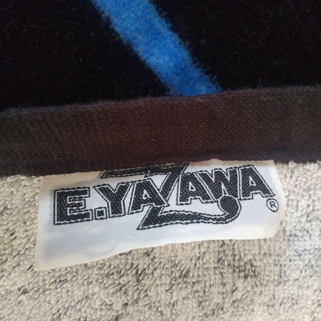 矢沢永吉 ロゴ スペシャルビーチタオル ブラック 黒地×青文字　レア