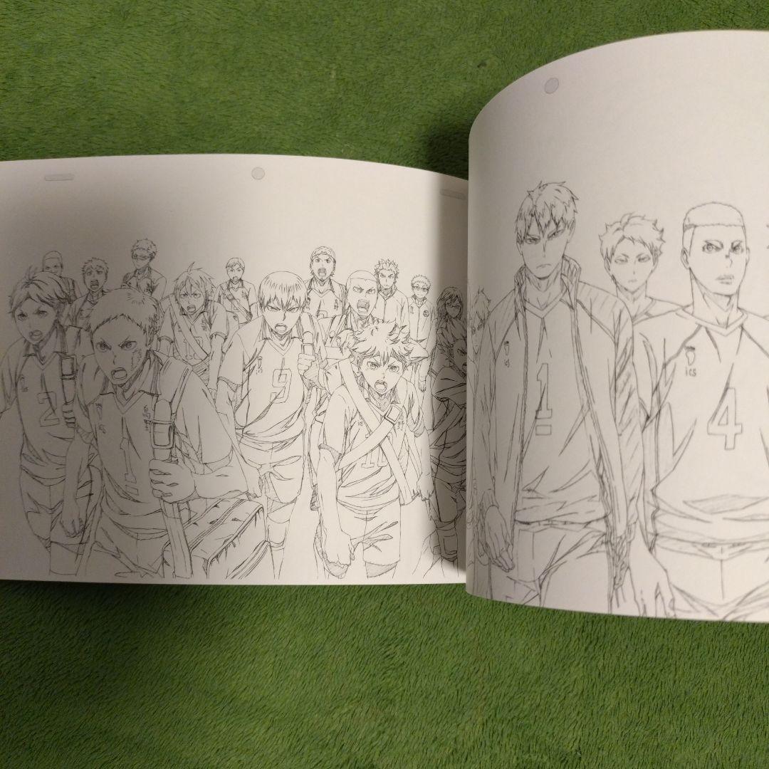 ハイキュー!!原画集5冊セット