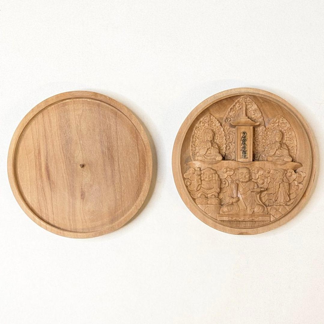 【フォロー割・新品】 香合仏　日蓮宗　白檀　仏龕　懐中仏　日蓮　仏像